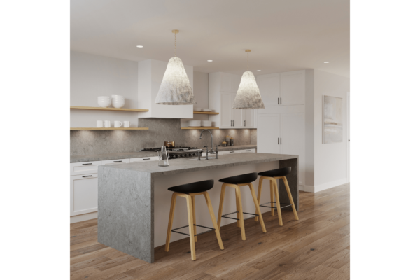 Silver Cloud Gray Quartz Slab 0