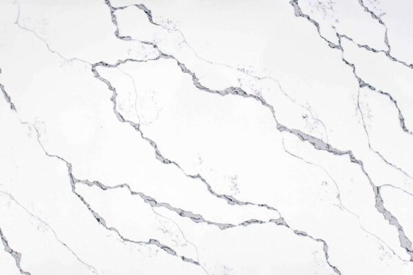 Calacatta Creek White Quartz Slab 3