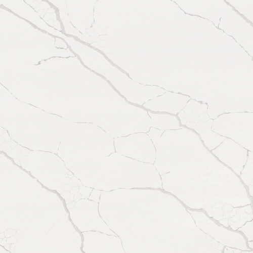 Calacatta Forest 110x36 White Quartz Prefab