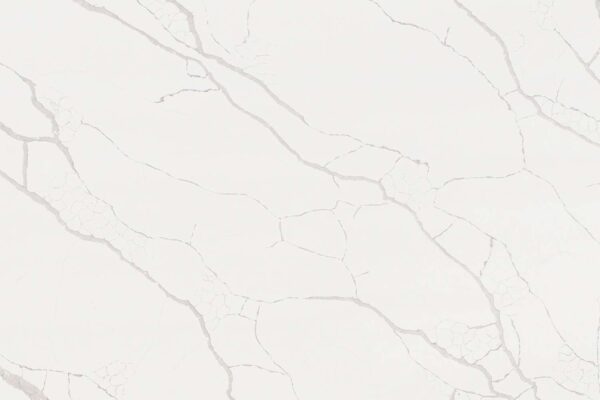 Calacatta Forest 110x36 White Quartz Prefab