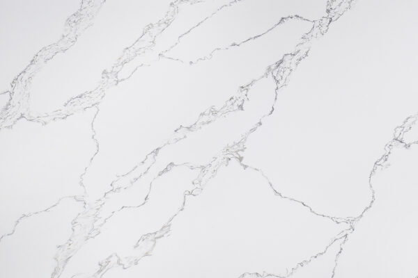 Calacatta Fuze White Quartz Slab 0