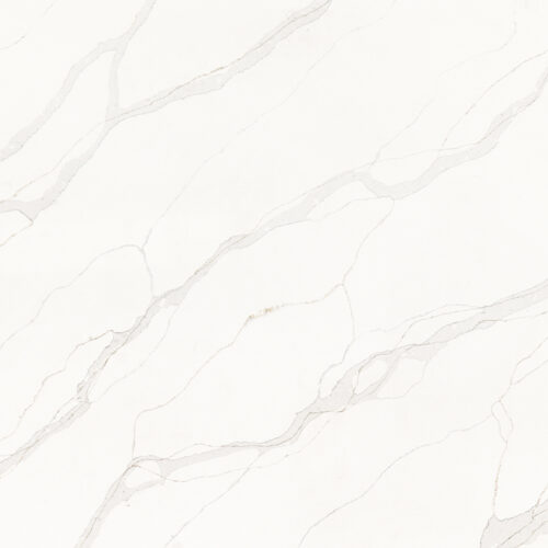 Calacatta Oro 110x26 White Quartz Prefab 0