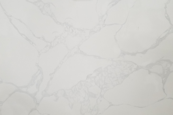 Calacatta Skyline White Quartz Slab 0