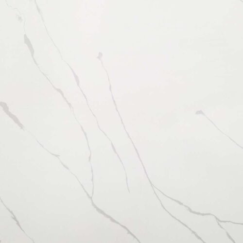 Calacatta Sonic White Quartz Slab