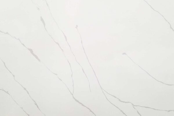 Calacatta Sonic White Quartz Slab