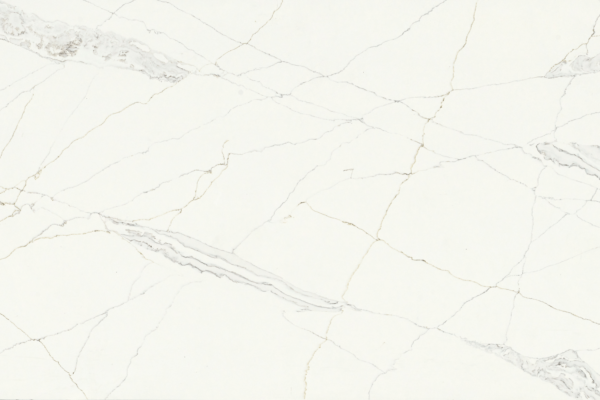 Calacatta Verona White Quartz Slab 1