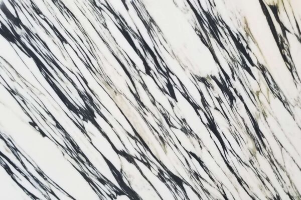 Oriental Calacatta 108x26 White Flat Marble Prefab 2