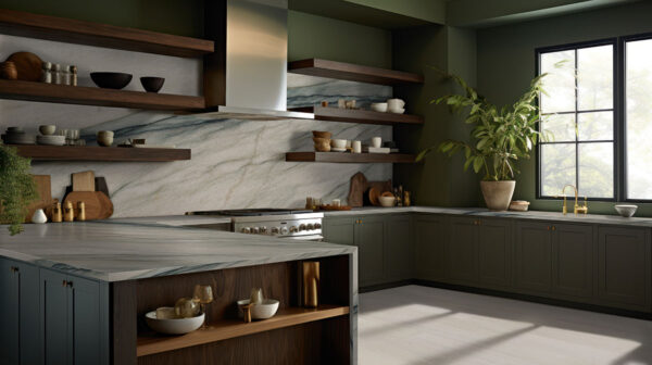 Audacia 108x42 Gray Polished Quartzite Prefab 4