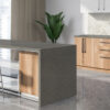 Babylon Gray 108x42 Polished Quartz Prefab 1