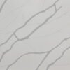 Calacatta Sierra 108x42 White Polished Quartz Prefab 1