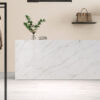 Calacatta Viraldi 108x42 White Polished Quartz Prefab 7