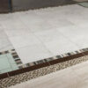 Carrara White 112X26 Polished Marble Prefab 4