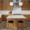 Luma Taj 112X26 White Polished Quartz Prefab 4