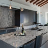 Silver Cloud 112x26 Gray Polished Granite Prefab 5