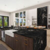 Titanium 112X26 Black Polished Granite Prefab 1