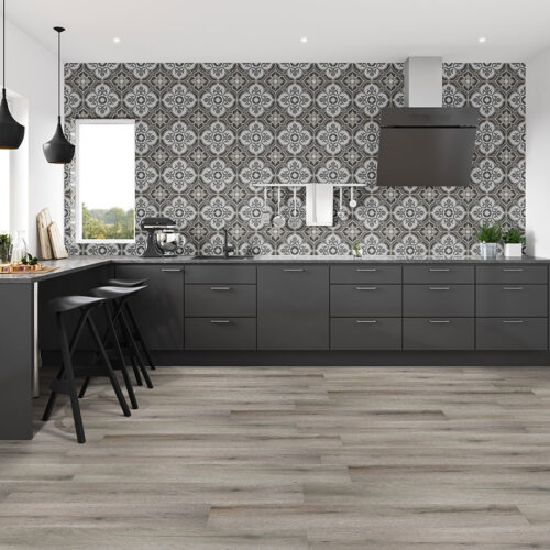 Smithcliffs - Waterproof Hybrid Rigid Core Avery Ash 7.72X47.87 7x48 Lvt Vinyl Plank 0