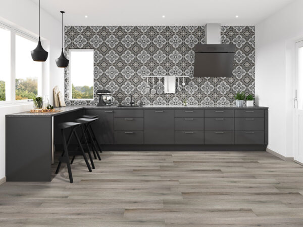 Smithcliffs - Waterproof Hybrid Rigid Core Avery Ash 7.72X47.87 7x48 Lvt Vinyl Plank 0