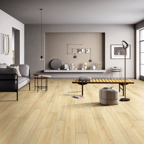 Smithcliffs - Waterproof Hybrid Rigid Core Glenbury Oak 7.72X47.87 7x48 Lvt Vinyl Plank 0