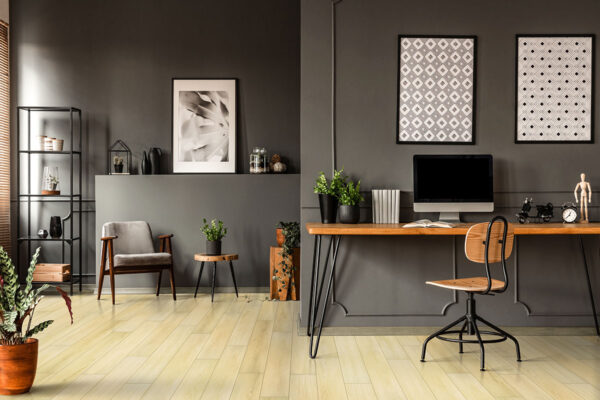 Smithcliffs - Waterproof Hybrid Rigid Core Lanston Oak 7.72X47.87 7x48 Lvt Vinyl Plank 1