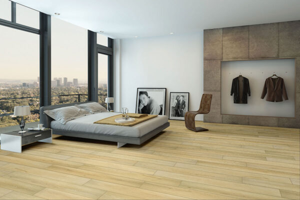 Smithcliffs - Waterproof Hybrid Rigid Core Lanston Oak 7.72X47.87 7x48 Lvt Vinyl Plank 2