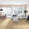 Woodhills - Waterproof Wood Kings Buff Oak 6.5X48 Rl 6.5x48 with random varying length Hardwood Rigid Core Plank 1