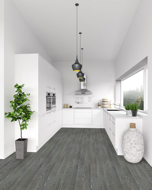 Woodhills - Waterproof Wood Liora Oak 6.5X48 Rl 6.5x48 with random varying length Hardwood Rigid Core Plank 3