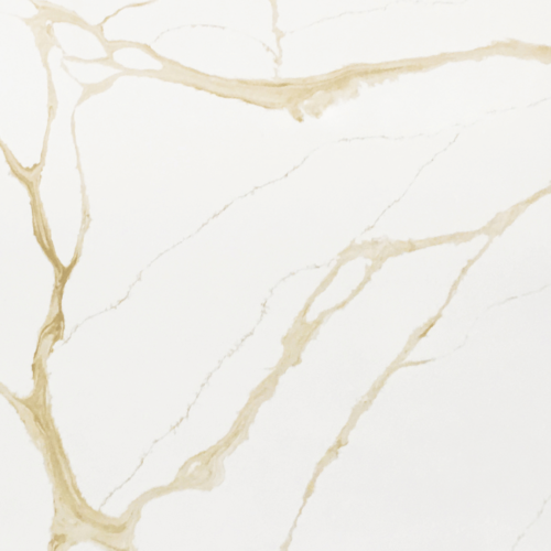 Calacatta Gold 110x26 Flat Quartz Prefab 0