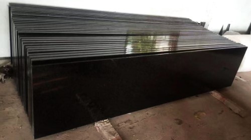 Granite Slabs Black Absolute 110X42 Slab 1