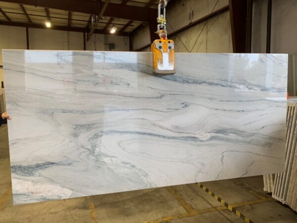 Marble Slabs Carrara White 110X26 Slab 7