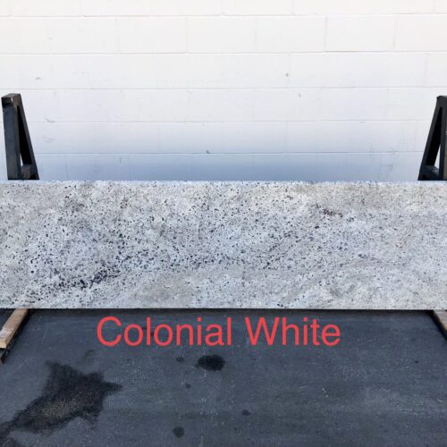 Granite Slabs Colonial White 110X26 Slab