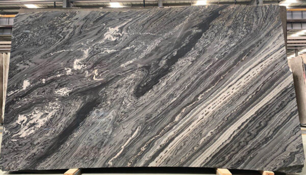 Marble Slabs Elephant Grey 110X26 Gray Slab