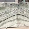 Quartzite slabs Emeralad Cloud 110X26 Green Slab 2