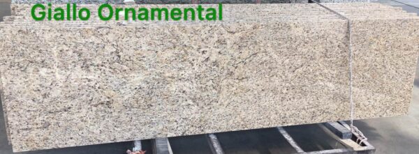 Granite Slabs Giallo Ornamental 110X36 Beige Slab 1