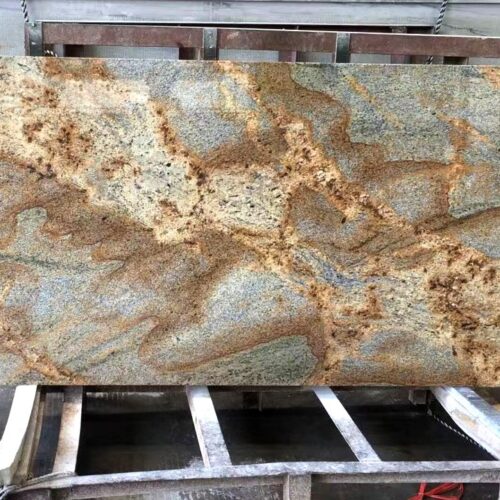 Granite Slabs Giallo Renoir 110X26 Gold Slab