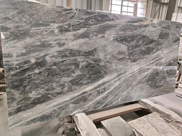 Marble Slabs Ionian Grey 110X26 Gray Slab