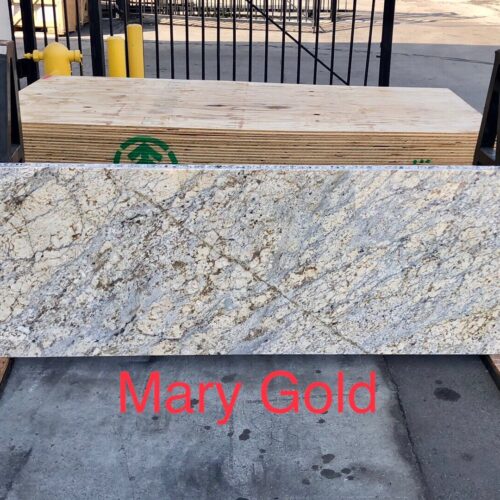 Granite Slabs Mary Gold 110X26 Slab 0