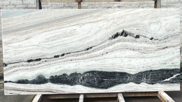 Granite Slabs Panda 110X26 White Slab 1