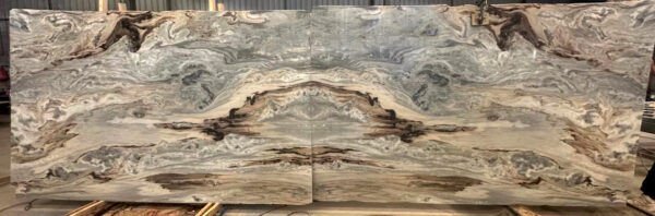 Quartzite Slabs Portinari 110X42 Gray Slab 1