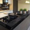 Agatha Black Polished Granite Slab 5