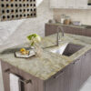 Aspen White Polished Granite Slab 2