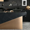 Black Soapstone Honed Quartzite Slab 3