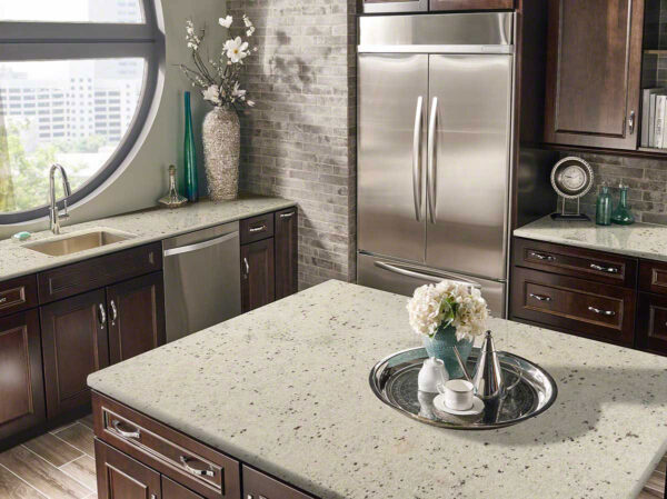 Colonial White Polished Granite Slab 0