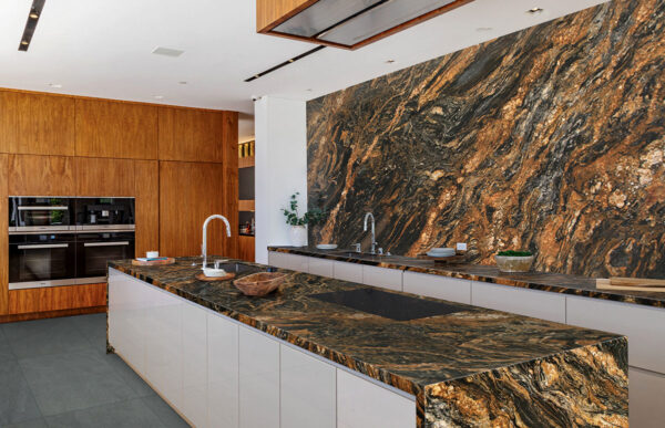 Desert Dream Brushed Granite Slab 2