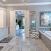 White Macaubus Polished Quartzite Slab 2