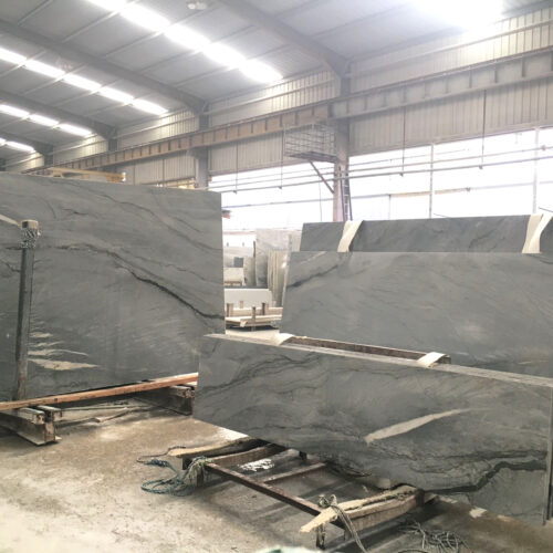 Quartzite Slabs Sao Paulo 110X26 Gray Slab 0