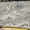 Granite Slabs Silver Canyon 110X26 Gray Square Slab 1