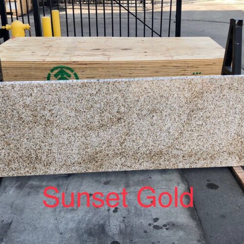 Granite Slabs Sunset Gold 110X36 Slab