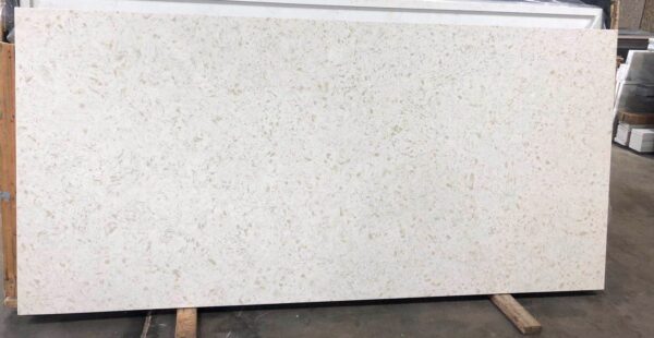 Quartz Stone Slabs Flower White 126x63 3/4 Slab