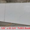 Quartz Stone Slabs Calacatta Cantania 110x42 White Slab 2