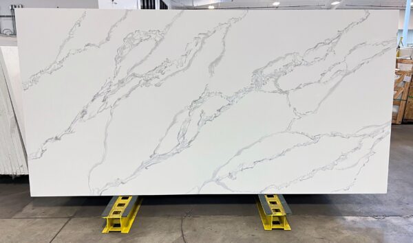 Quartz Stone Slabs Calacatta Gold 126x63 3/4 Slab 1